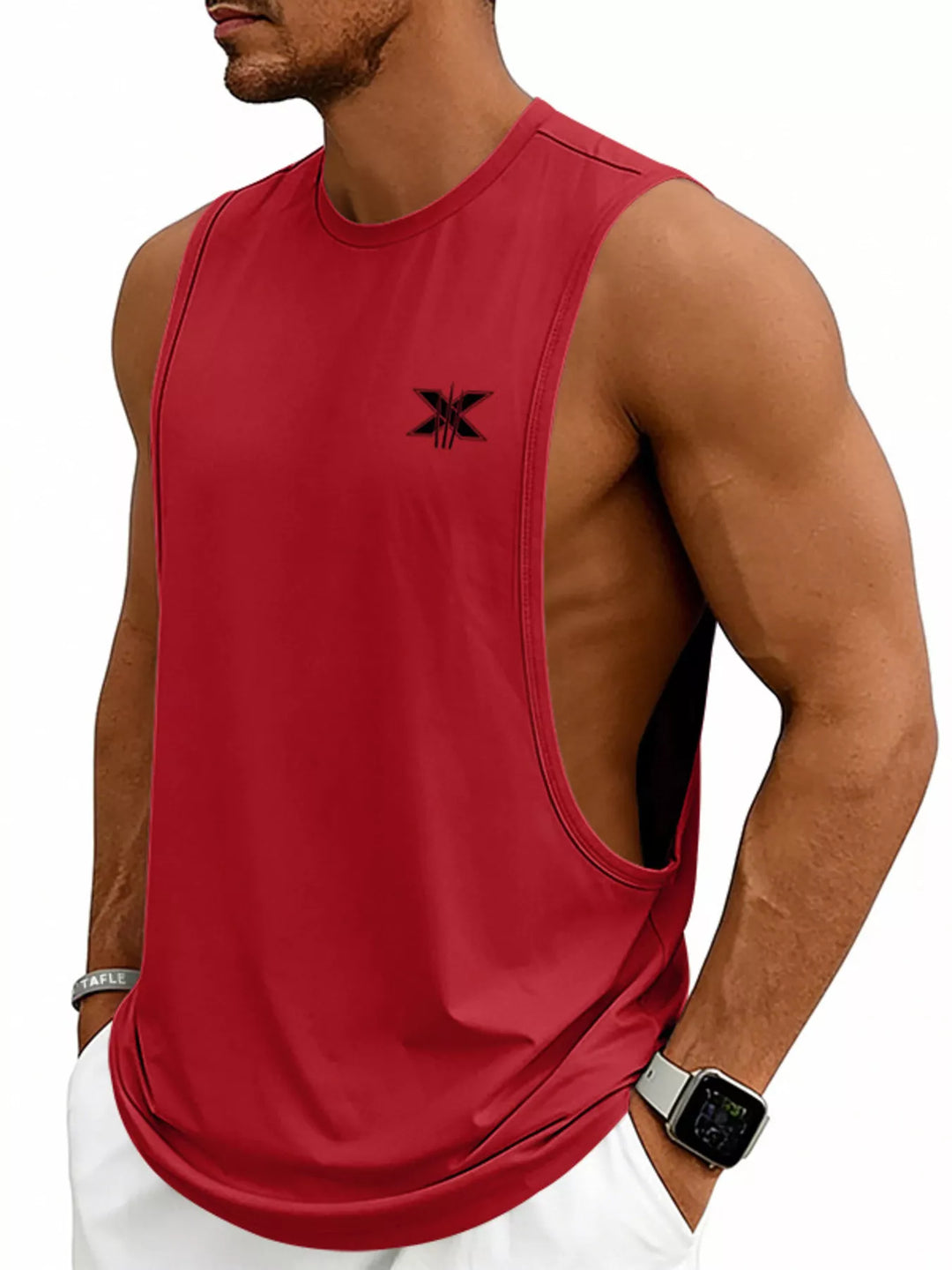 Men's Full Size Round Neck Tank Plus Size