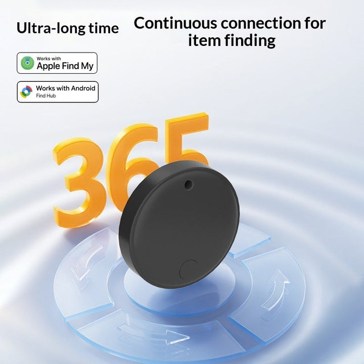 New Dual-system Cross-border GPS Tracker With A Round Design