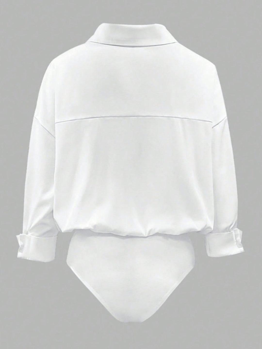 Button-Down Long Sleeve Bodysuit
