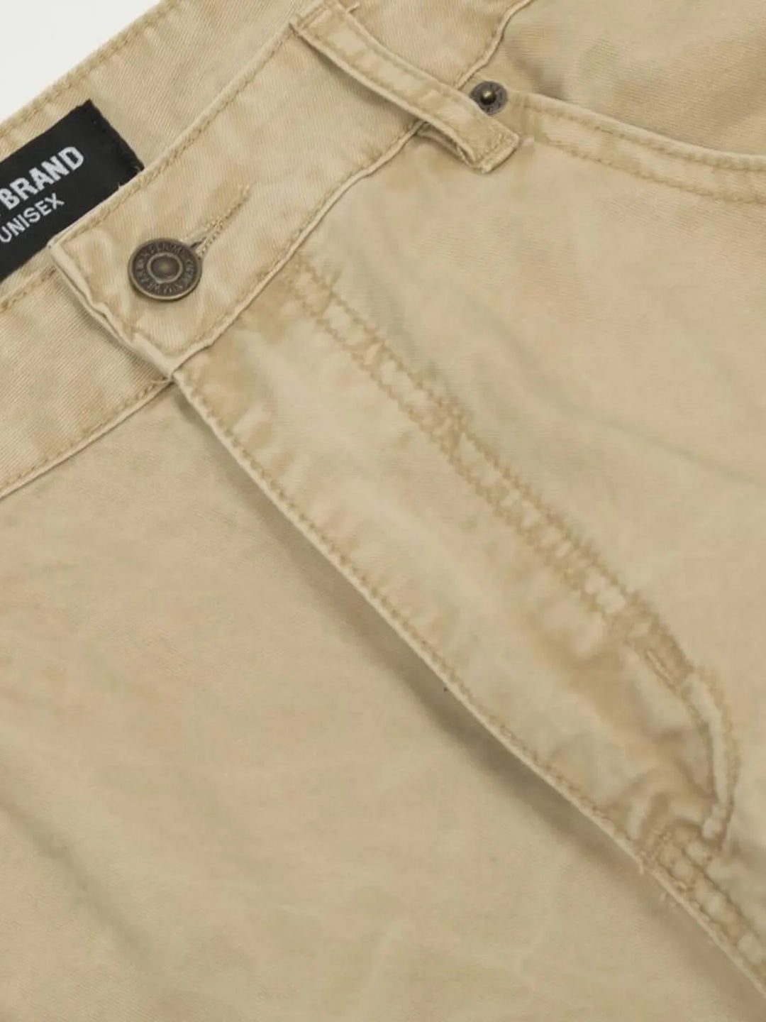 Men's Vintage Wide Leg Cargo Jeans