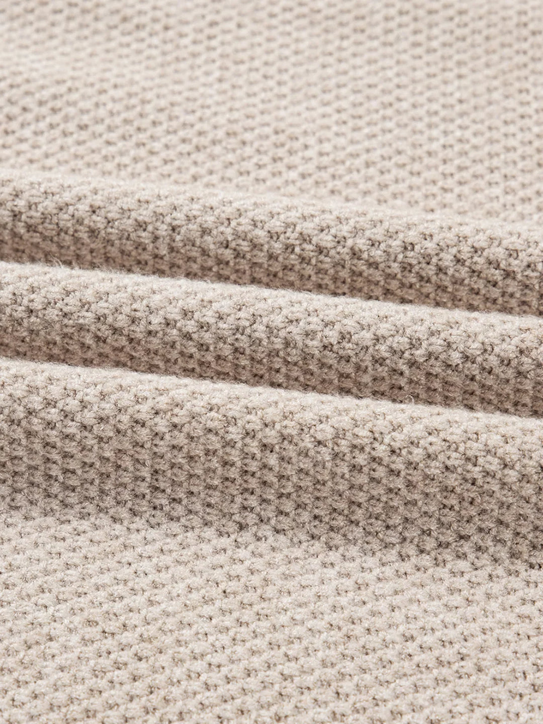 Color Block Knit Striped Sleeve Detail Casual Sweater