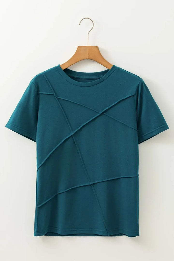 Round Neck Short Sleeve T-Shirt