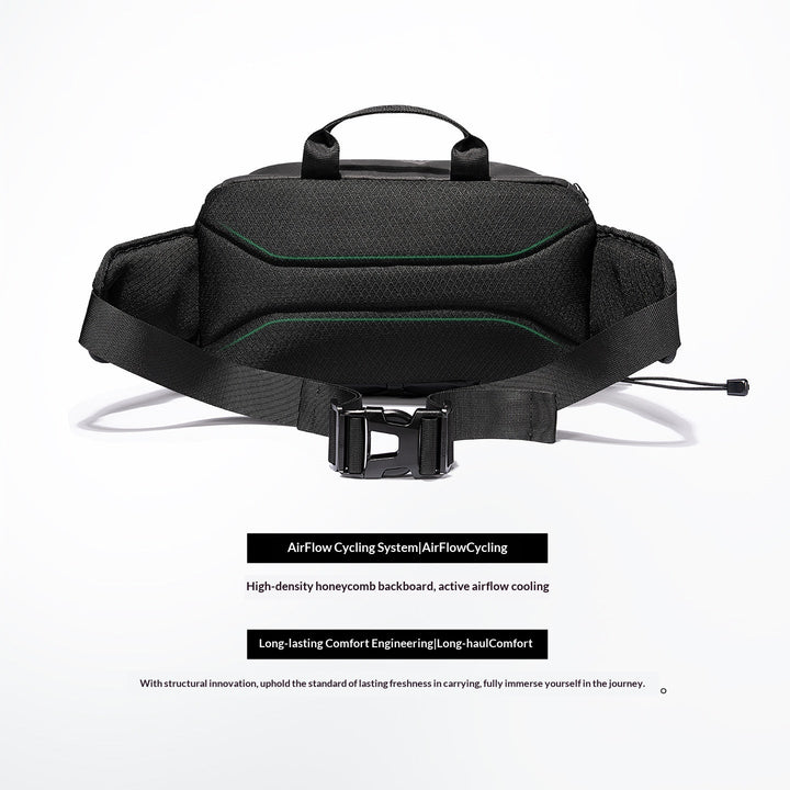 Outdoor Motorcycle Riding Multi-Functional Large-Capacity Crossbody Bag
