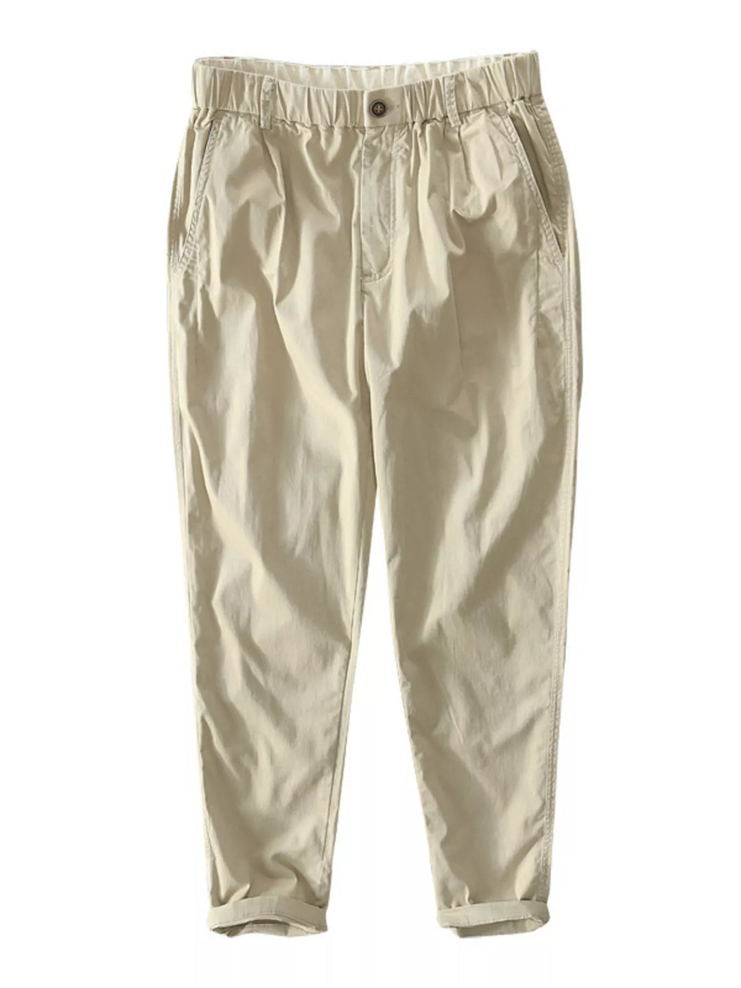 Men's Plus Size Casual Elastic Waist Pants