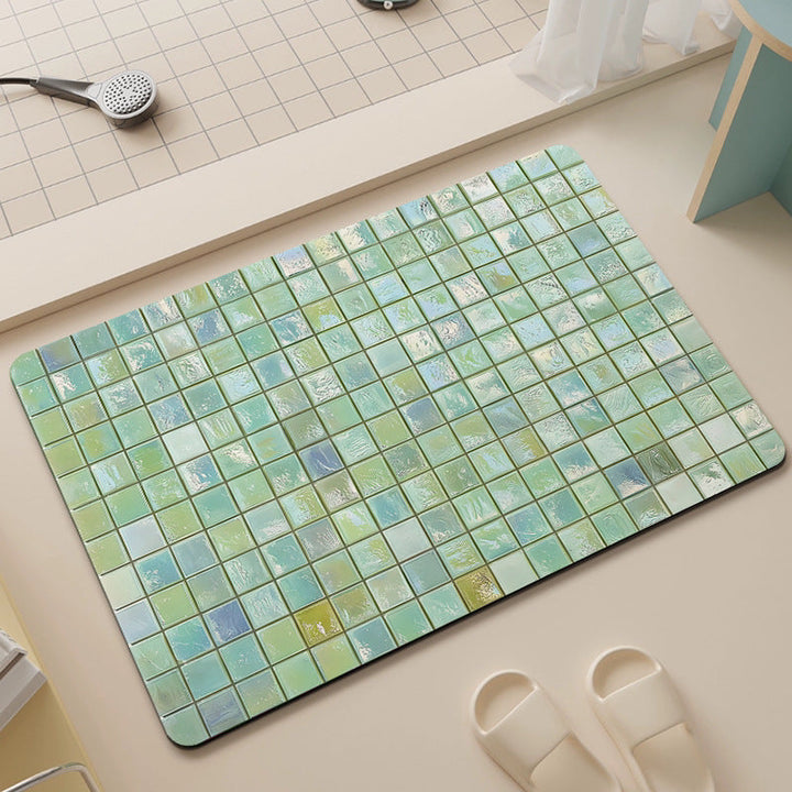 Quick-drying Door Mat Dirt- And Scratch-resistant Foot Mat Diatomaceous Earth Floor Mat