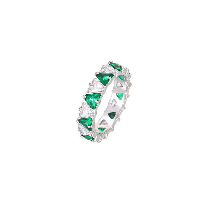 Fashionable Colorful Zircon Ring For Women