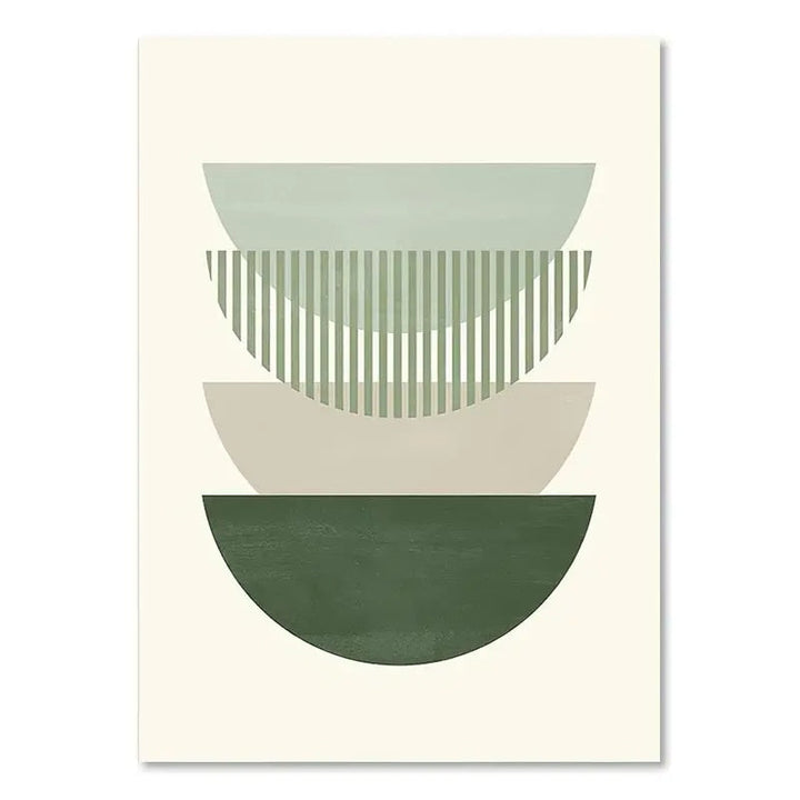 Green Plant Decorative Painting