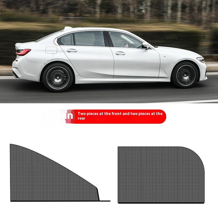 Simple Car Mosquito Repellent Screen Window