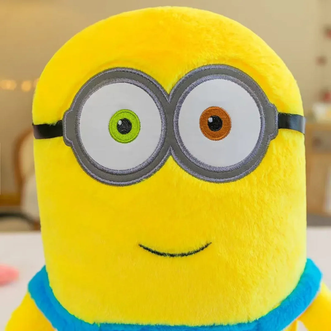 Kawaii Minions Plush Toys – 30-40cm Soft Dolls for Birthday Gift