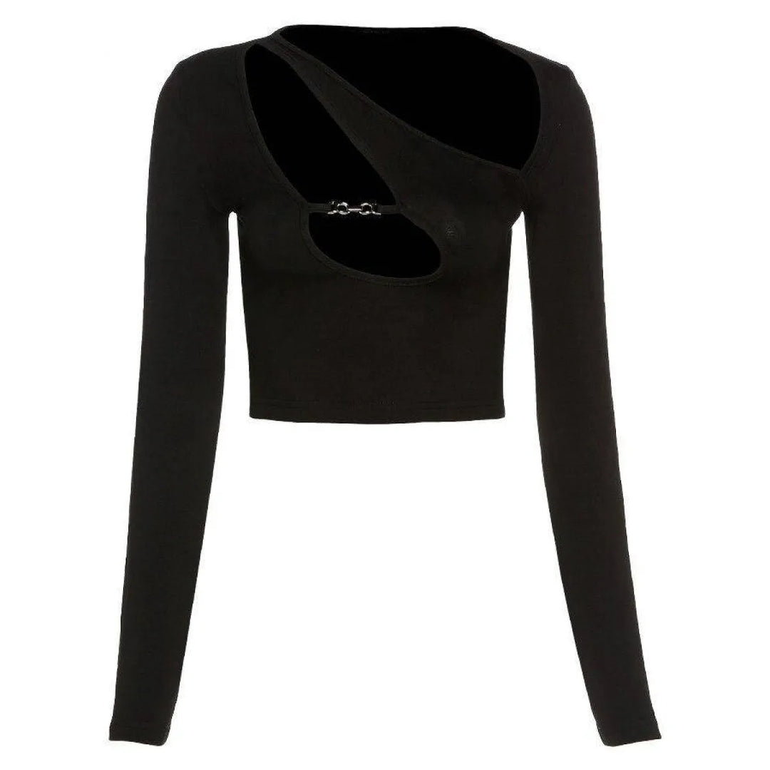 Black Dragon Crop Top