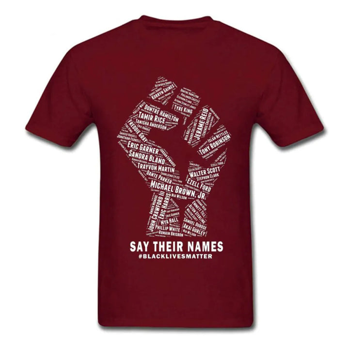 Black Lives Matter Say Their Names Shirt