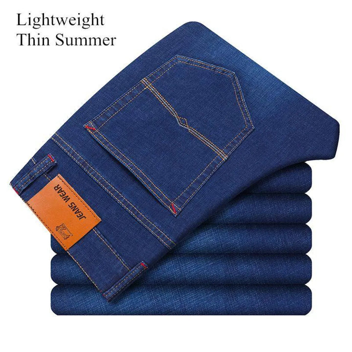 Men's Black Straight Pants