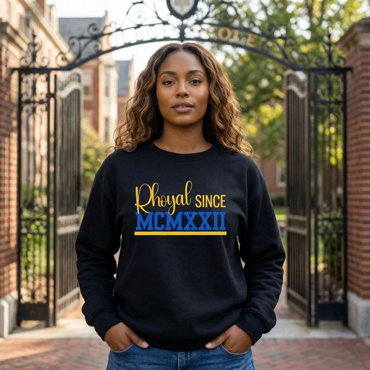 Rhoyal Since MCMXXII Sigma Gamma Rho Sorority Sweatshirt