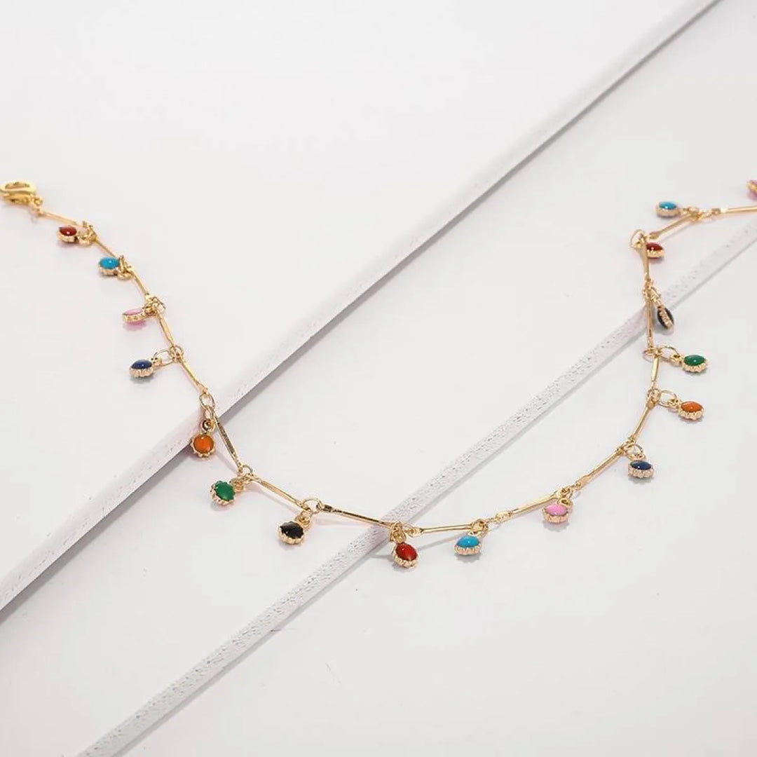 Bohemian Gold Necklace