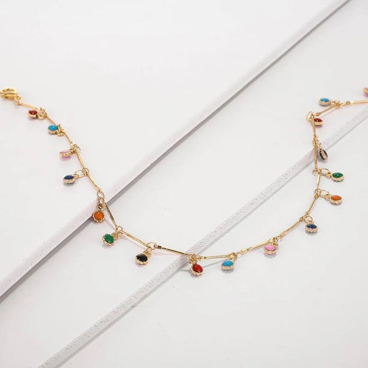 Bohemian Gold Necklace
