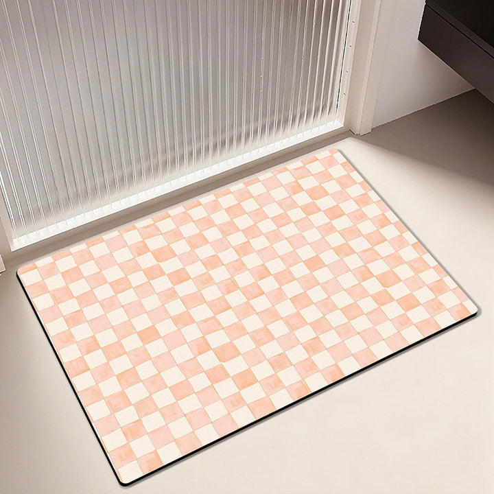 Quick-drying Door Mat Dirt- And Scratch-resistant Foot Mat Diatomaceous Earth Floor Mat