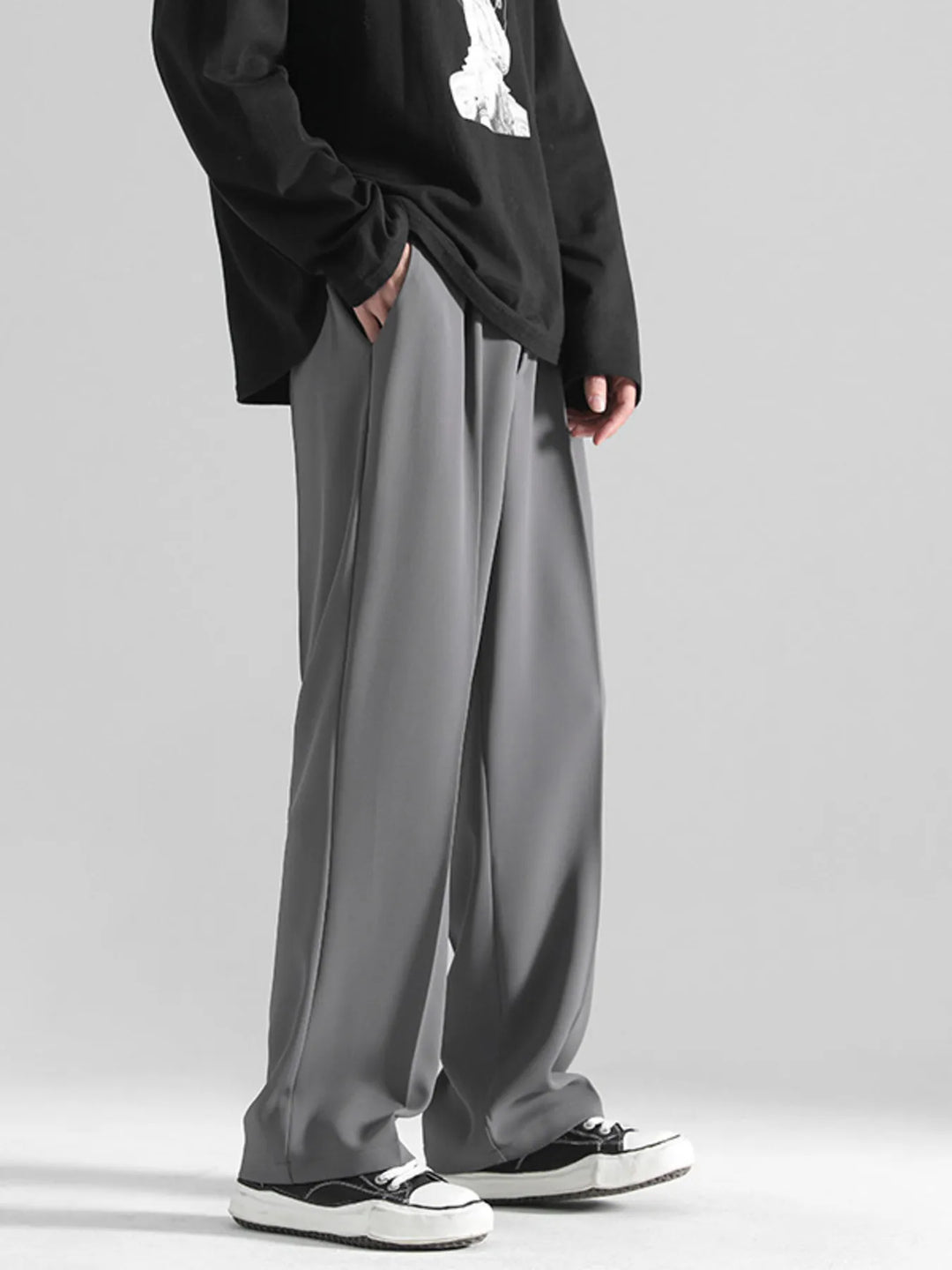 Men's Full Size Loose Fit Casual Pants Plus Size