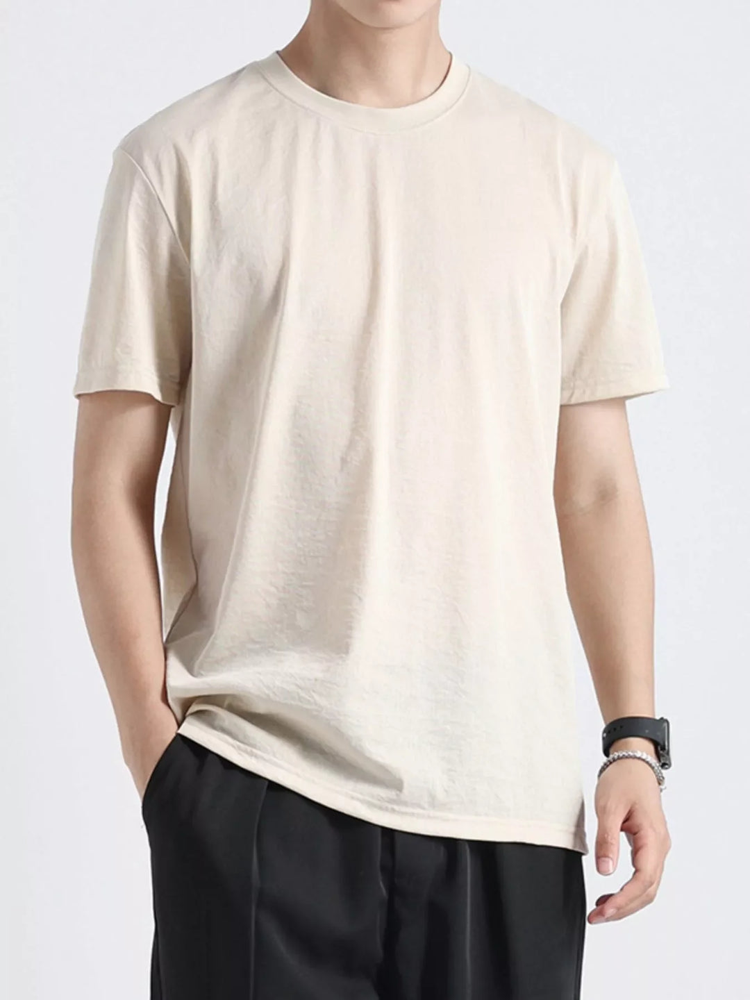 Men's Plus Size Casual Short Sleeve T-Shirt