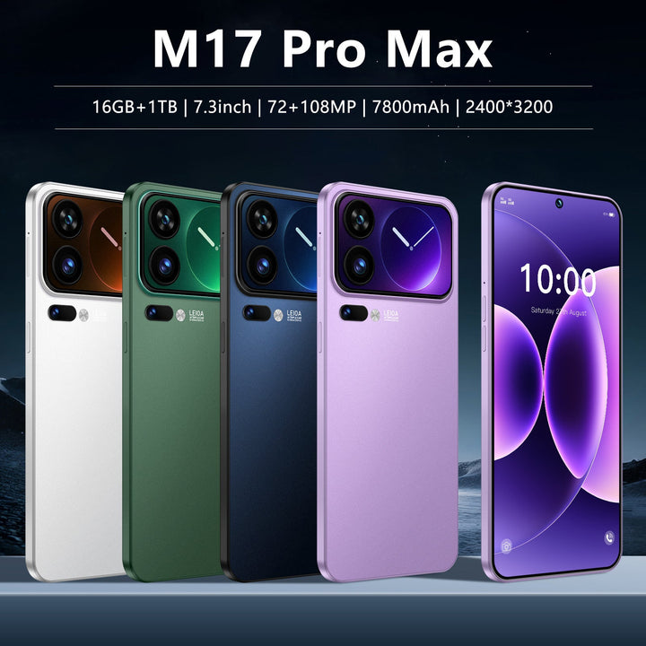 New M17 Pro Max Phone With A Large Screen