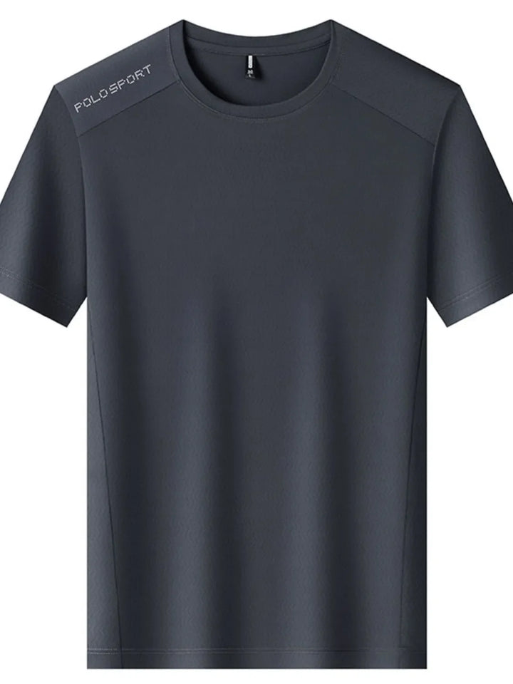 Men's Plus Size Round Neck Short Sleeve T-Shirt