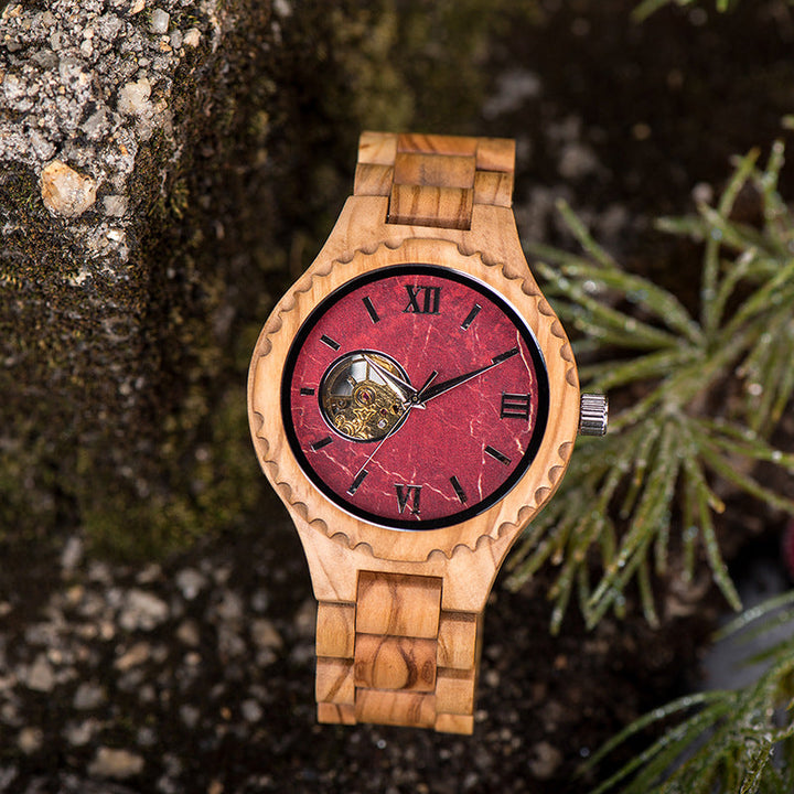 Mens And Womens Minimalist Wooden Watches