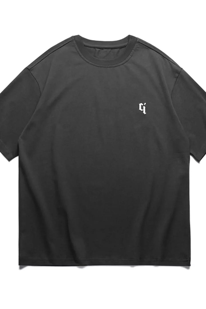 Men's Plus Size Round Neck Relaxed Fit T-Shirt