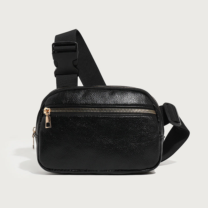Adjustable Fashionable Solid-color Everyday Waist Bag