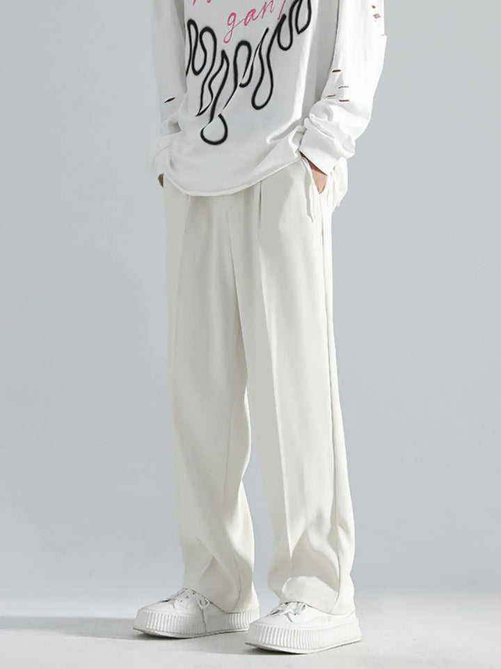 Men's Full Size Loose Fit Casual Pants Plus Size