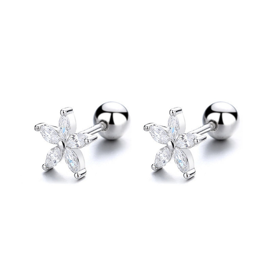 Flower Stud Earrings