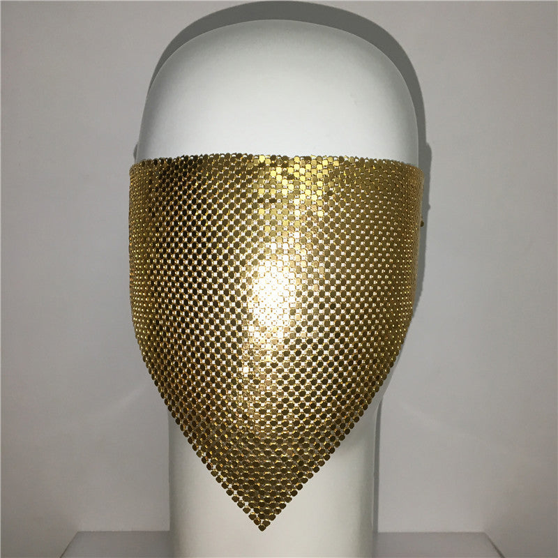 Personality Trend Accessories Rhinestone Mask
