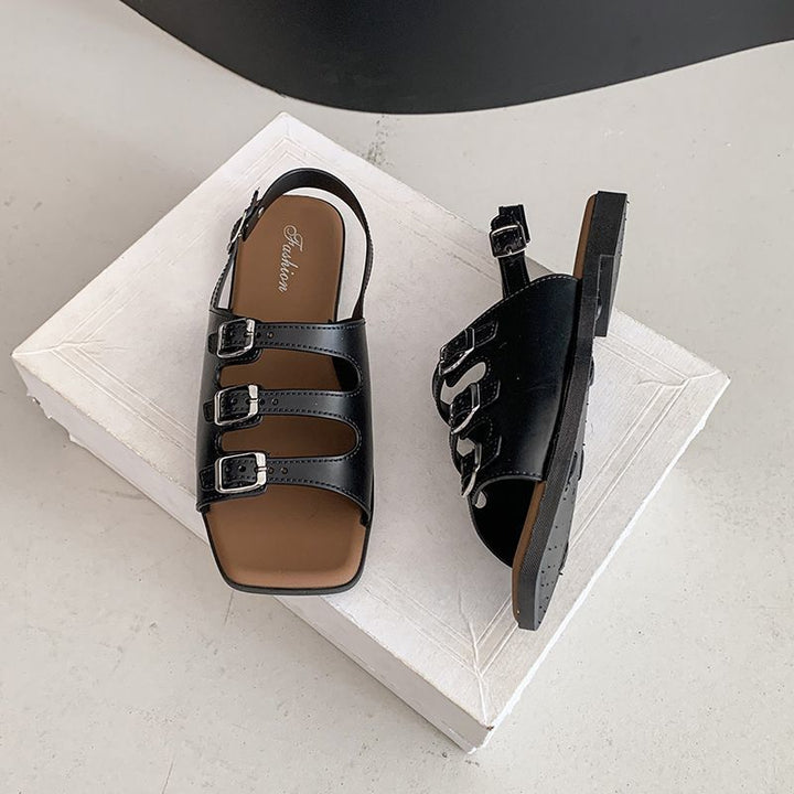 Beach Flip-flops Thick-soled Sandals For Women
