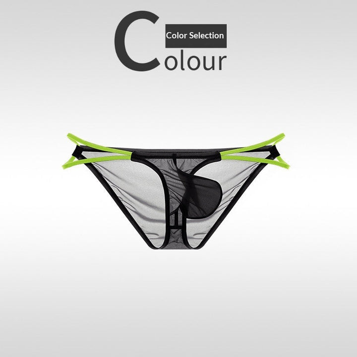 Ultra-thin Ice-silk Mens Briefs With A Slimming Waistband