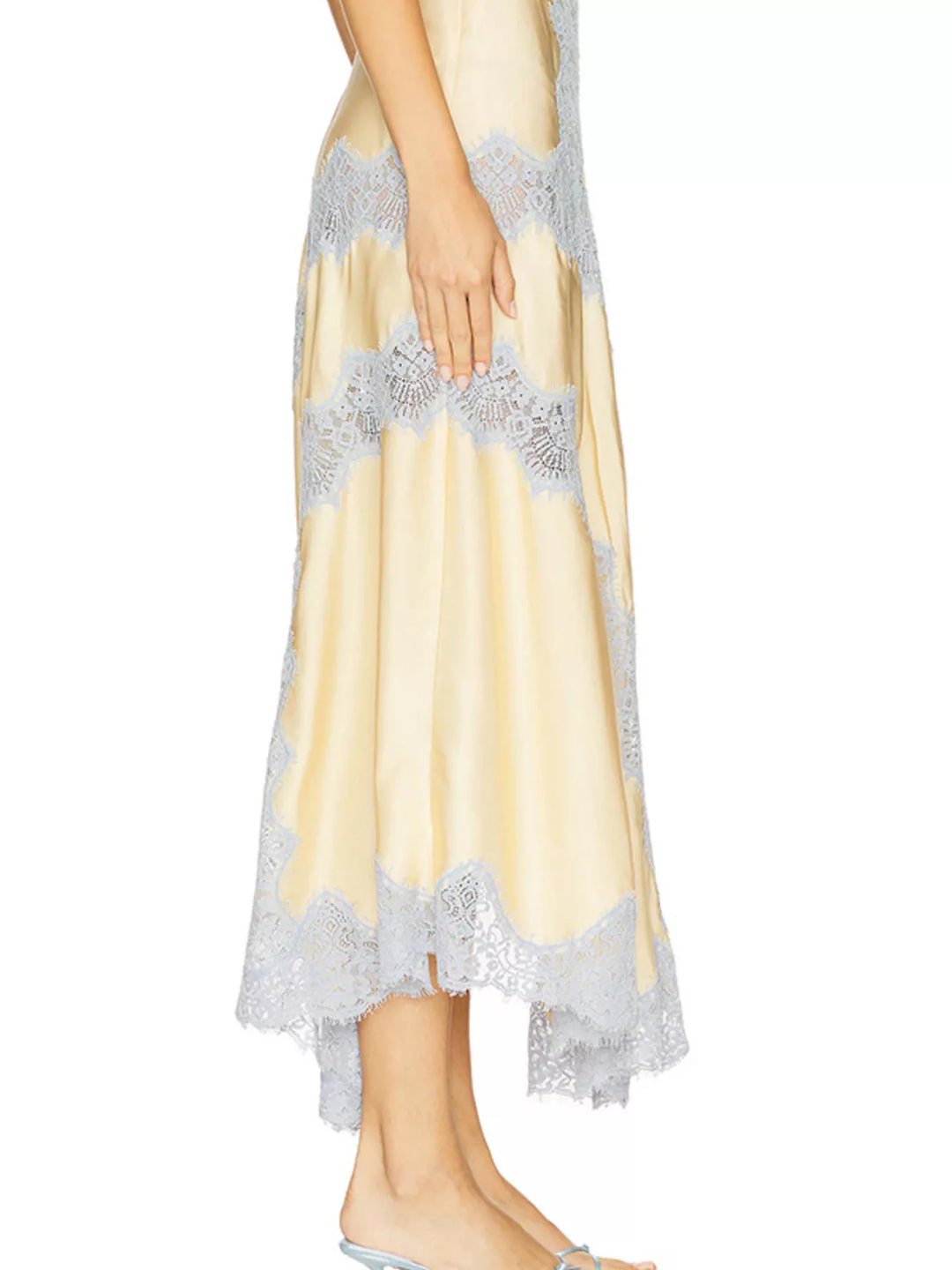 Lace Detail Cami and Skirt Set