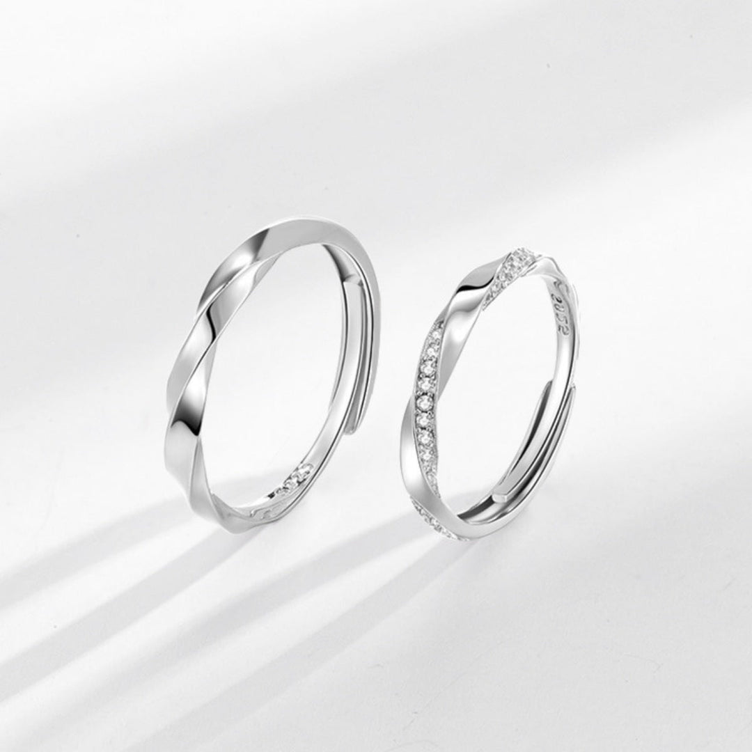 925 Sterling Silver Zircon Ring