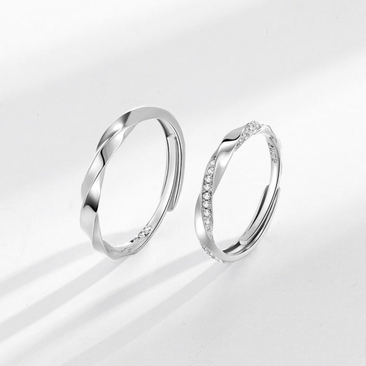 925 Sterling Silver Zircon Ring