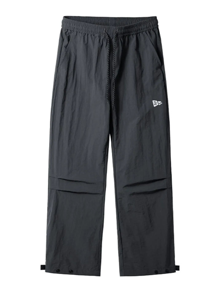 Men's Plus Size Drawstring Pants with Pockets