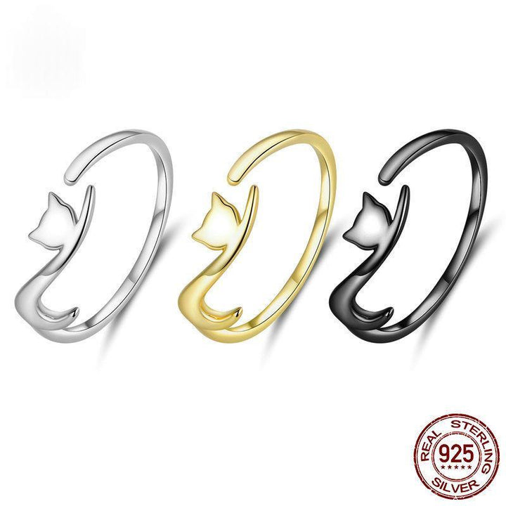 Fashionable And Minimalist Gold Open Ring