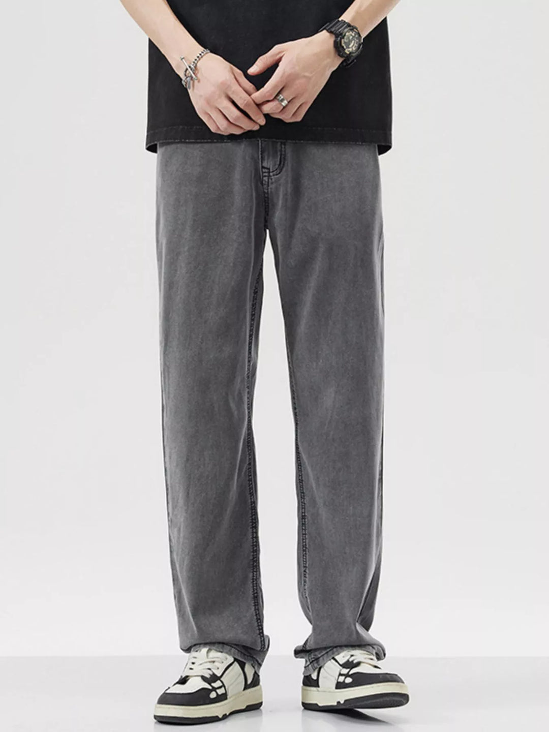 Men's Wide Leg Jeans