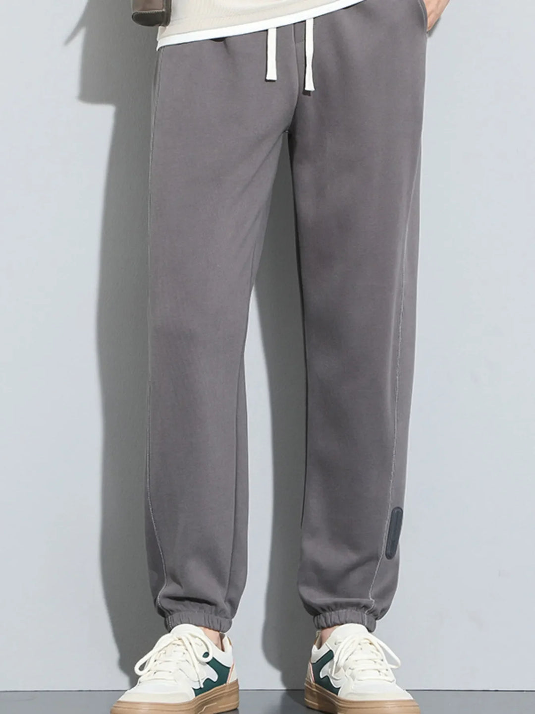 Men's Full Size Casual Drawstring Joggers Plus Size