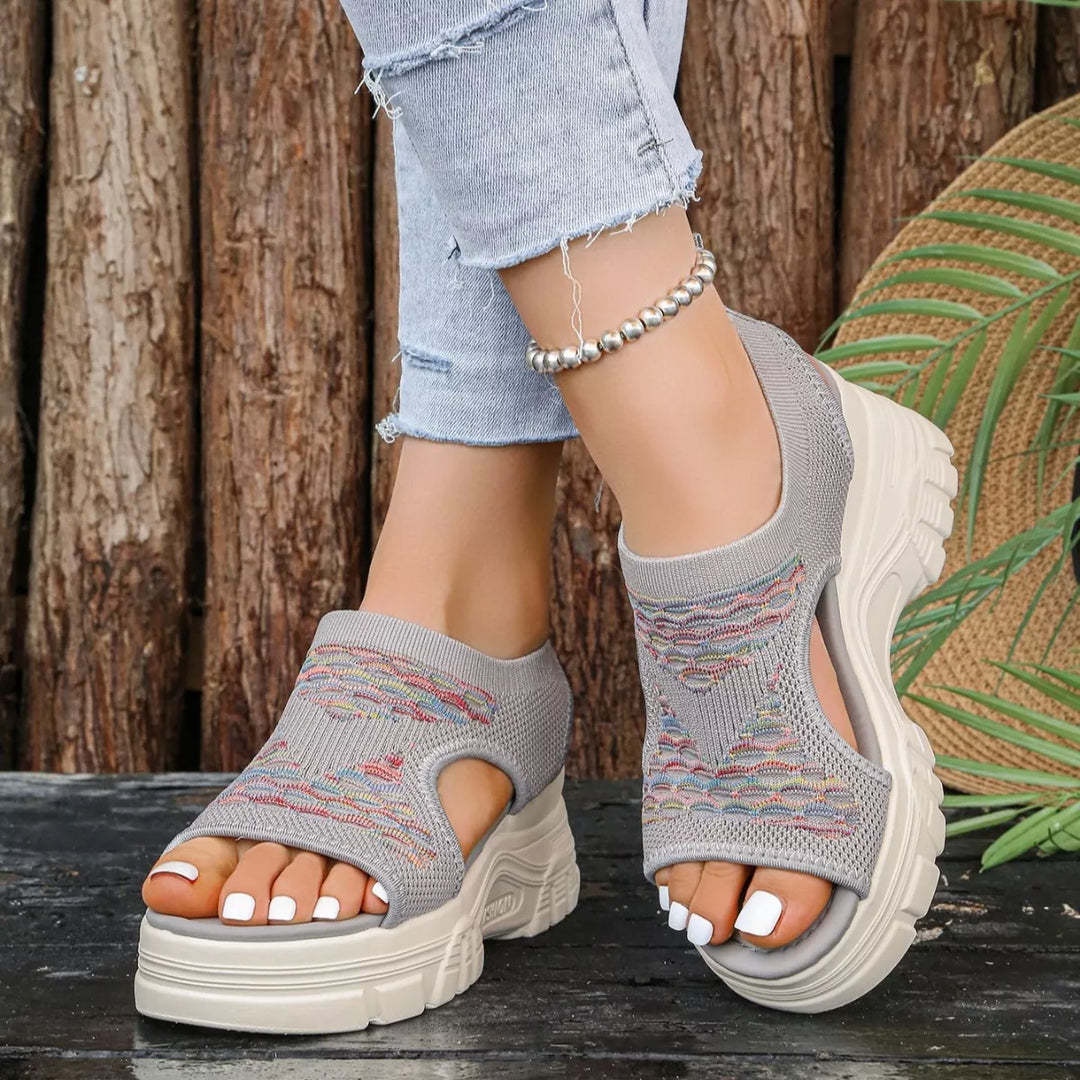 Open Toe Platform Sandals
