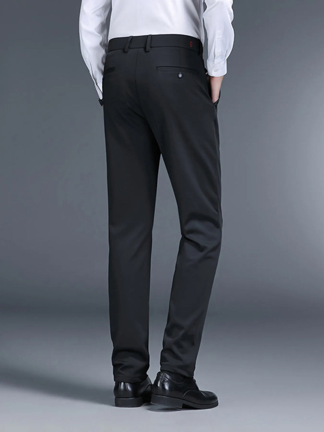 Men's Slim Fit Pants with Pockets