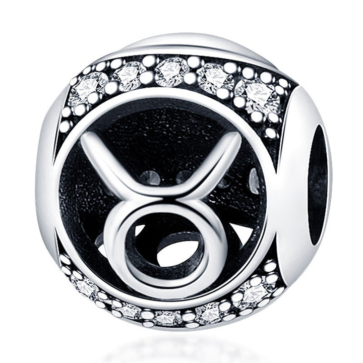 12 Zodiac Sign Bead Accessories For DIY Bracelets