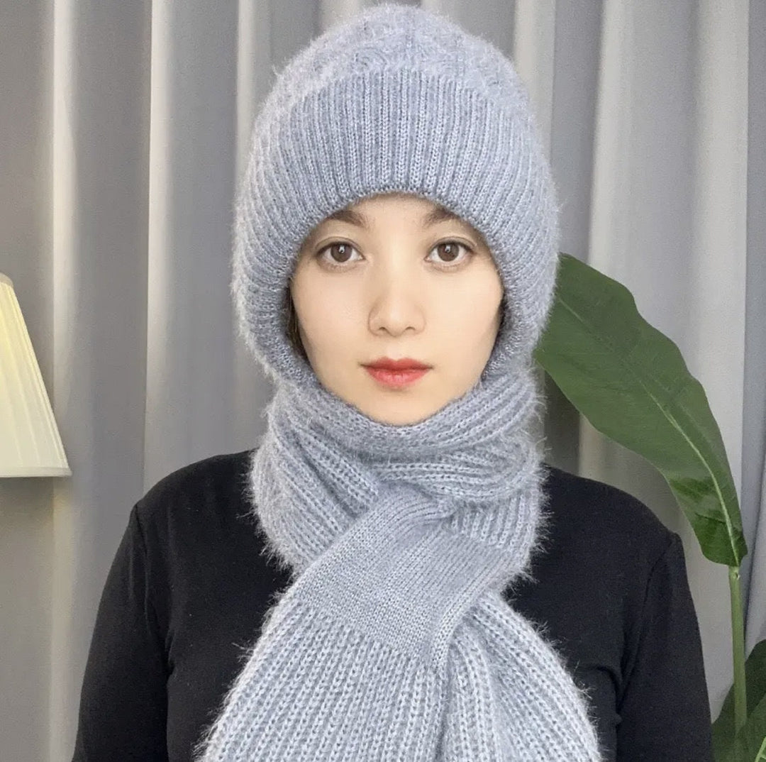 Hand-knitted Stylish And Versatile Outdoor Cold And Wind-proof Hat
