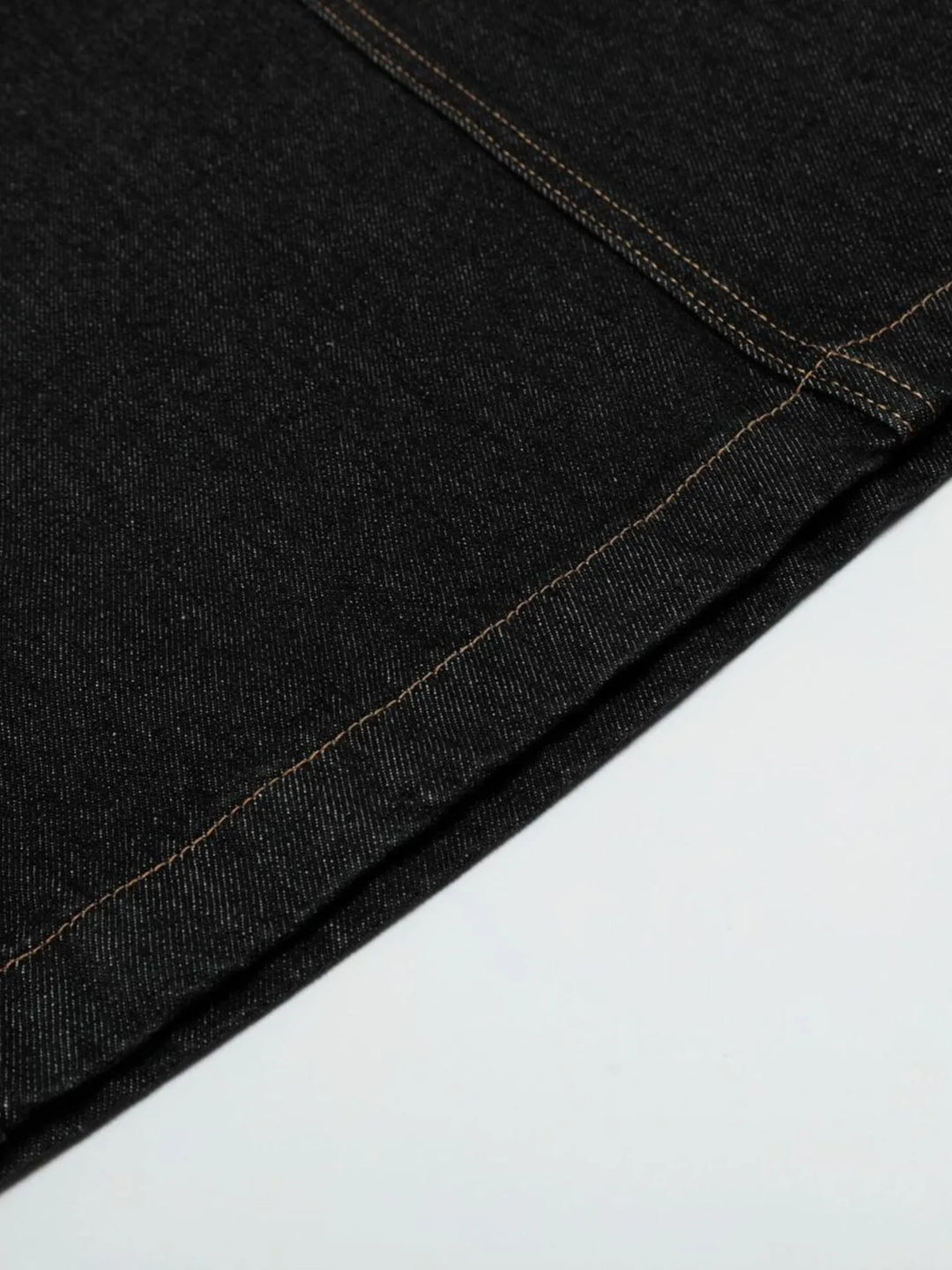 Men's Wide Leg Denim Shorts