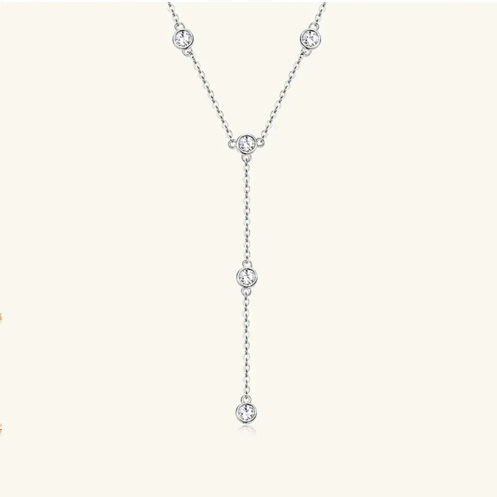1.1 Carat Moissanite 925 Sterling Silver Necklace