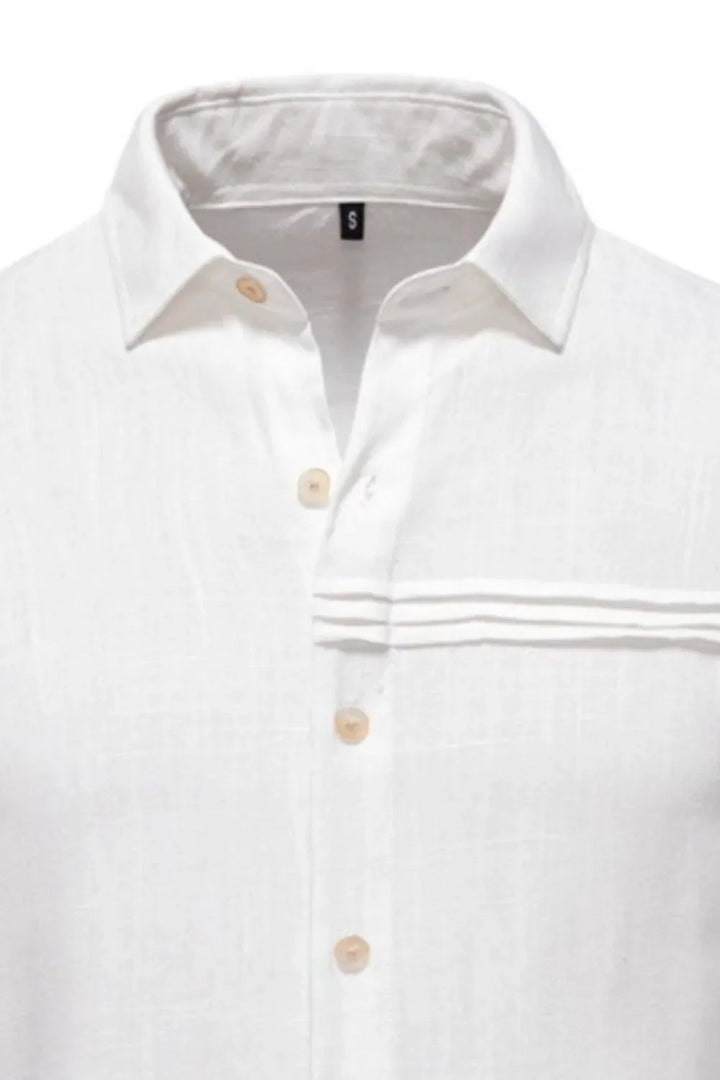 Men's Button Down Collared Neck Shirt