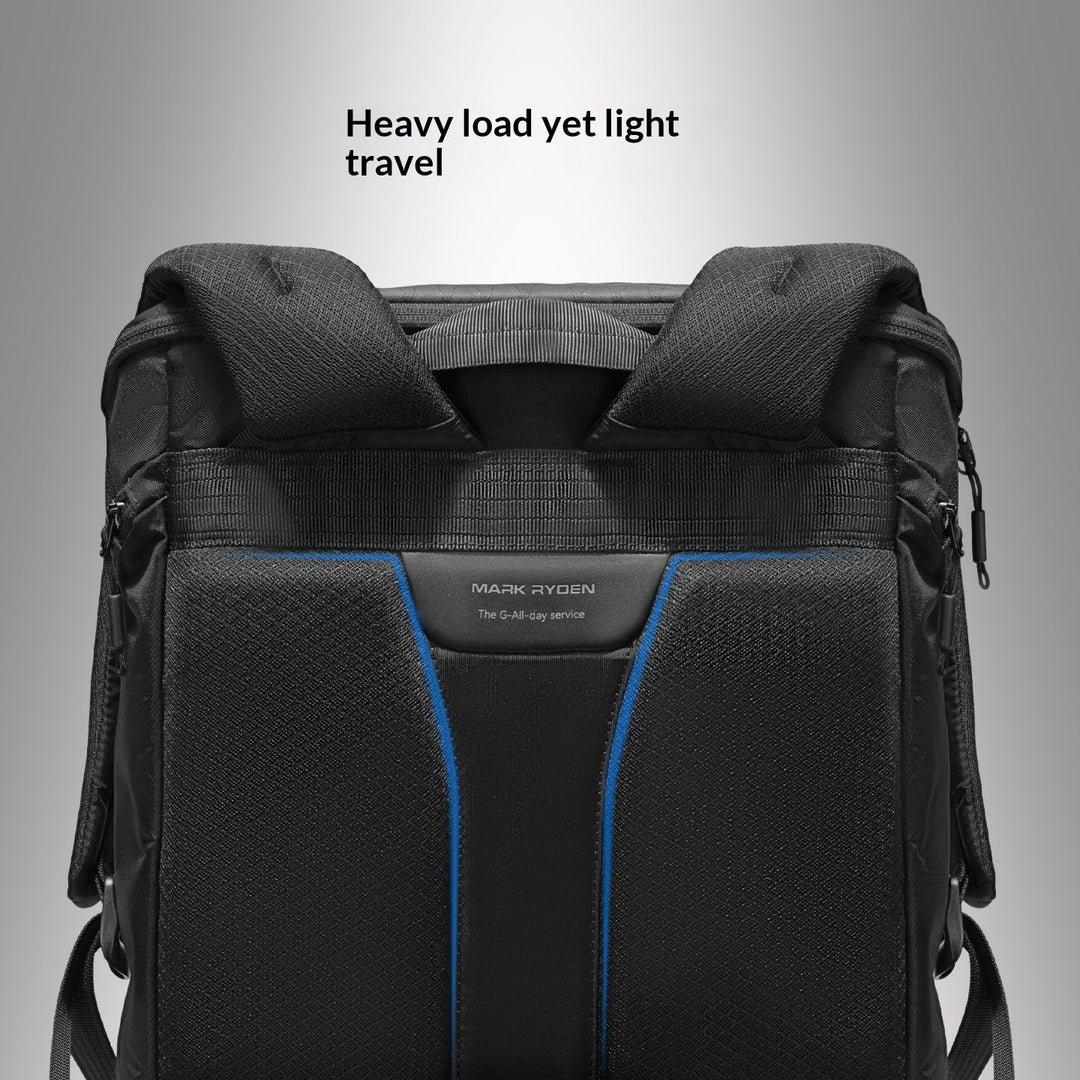 Mens Large-Capacity Commuter Laptop Backpack