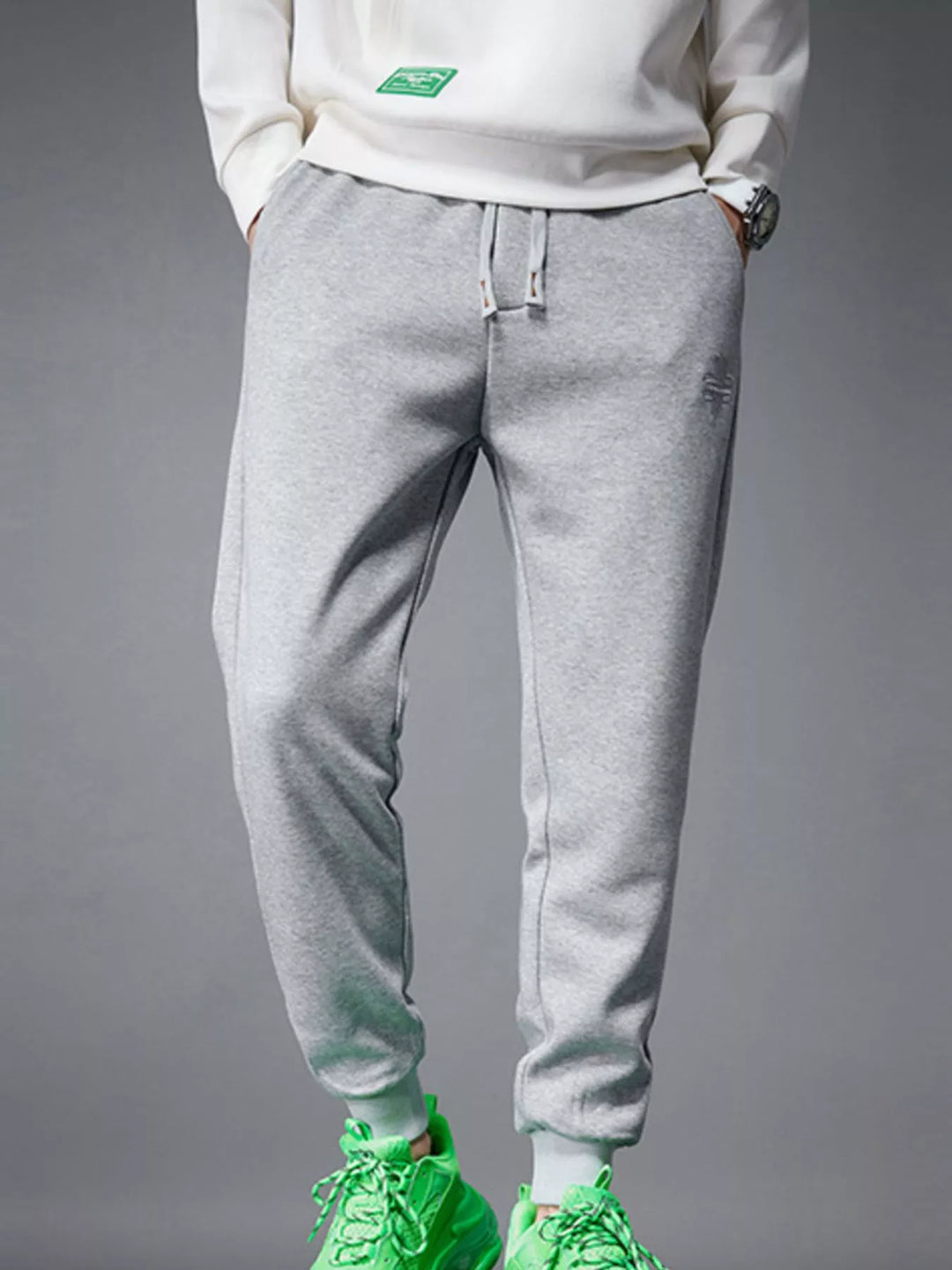 Men's Drawstring Joggers with Pockets