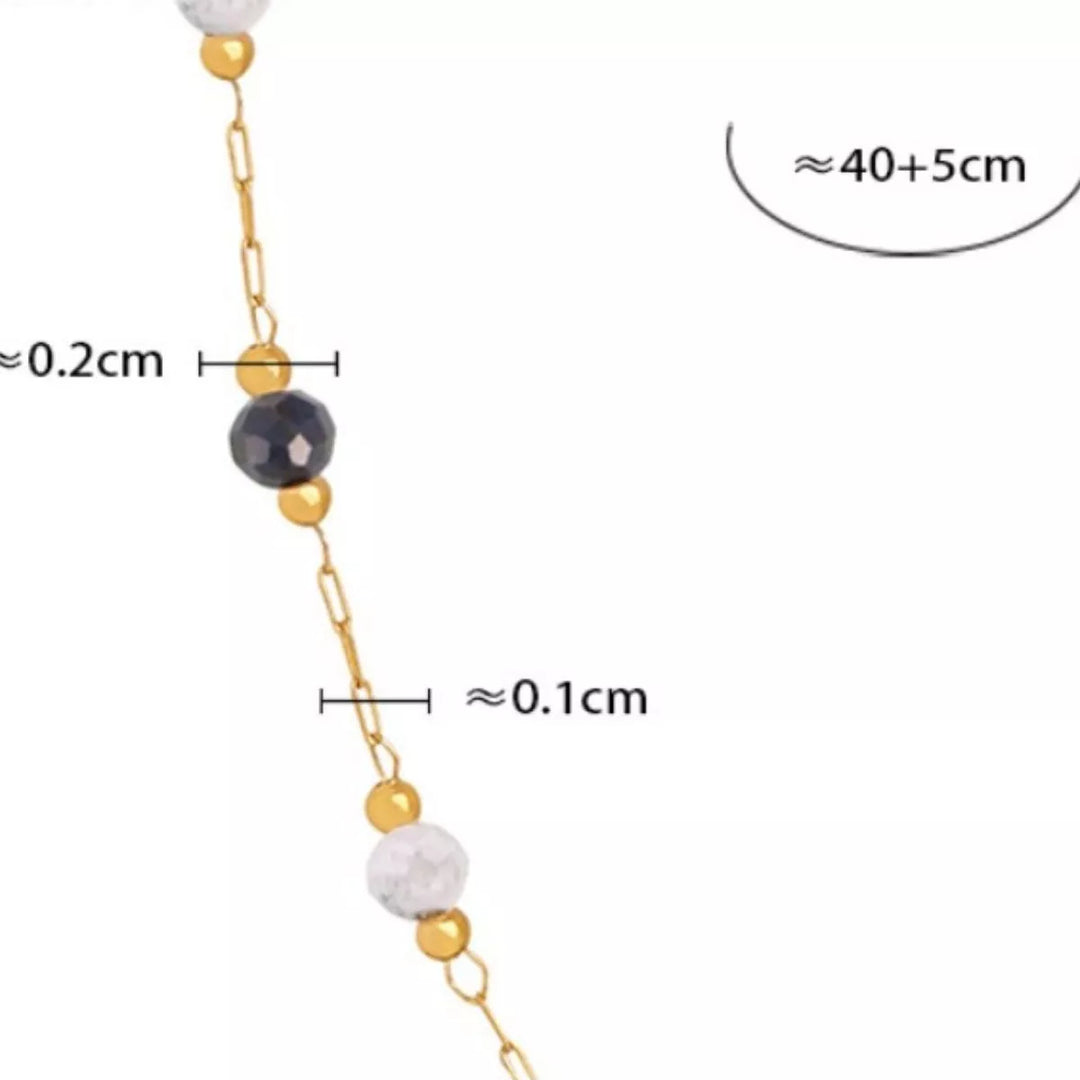 18K Gold-Plated Titanium Steel Necklace