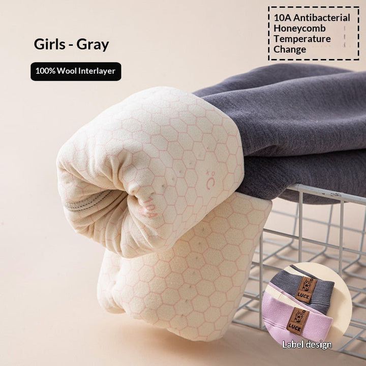 Winter Thickened Warm Keeping Pants For Children